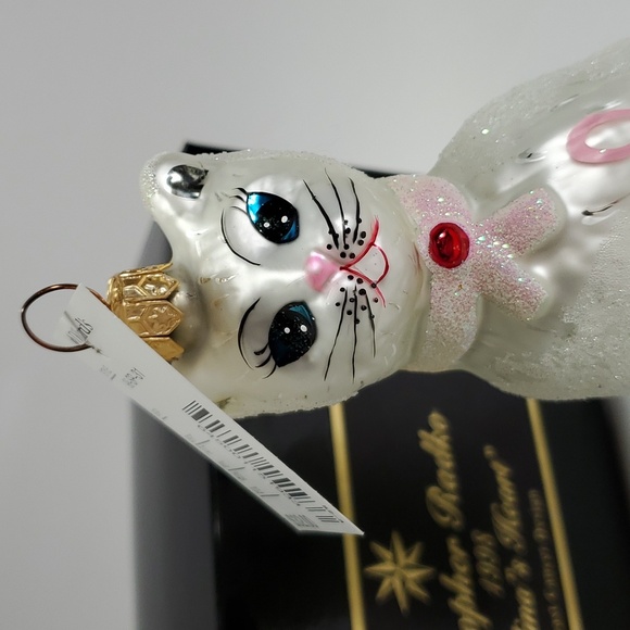 Christopher Radko "Felines Heart" Ornament - Picture 2 of 8